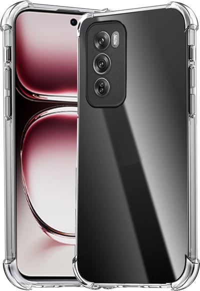 Hoesje geschikt voor Oppo Reno 12 - Shockproof Transparant Back Cover Case