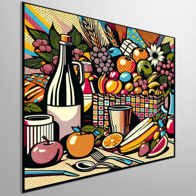Kunstprint | Wanddecoratie | Dibond | 40 × 40 cm