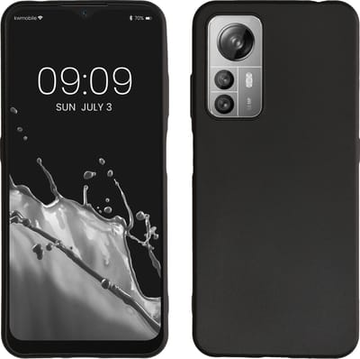 kwmobile telefoonhoesje geschikt voor Blackview A85 - Hoesje voor smartphone - Back cover in mat zwart