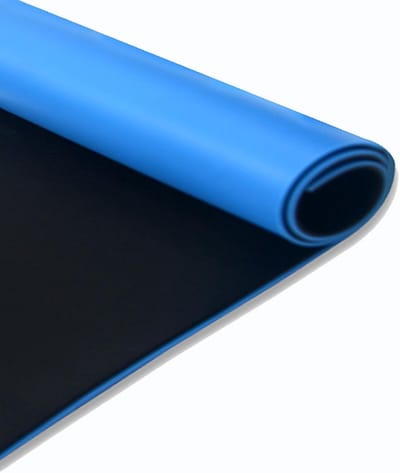 Grote Soldeermat - Reparatiemat Werkbank - Elektronica Reparatie - Antistatisch Hittebestendig - 06 x 10 m - Blauw