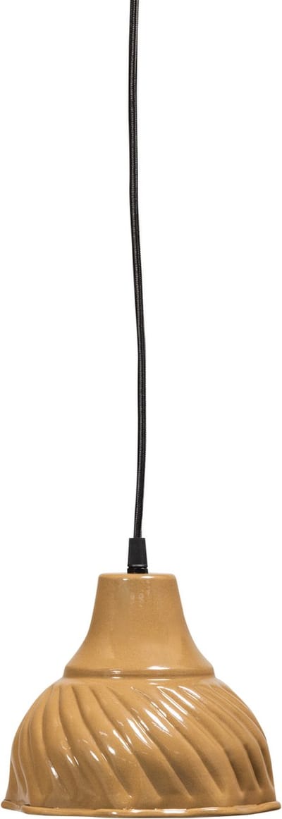 WOOOD Arleso Hanglamp - Metaal - Honinggeel - 18x16x16