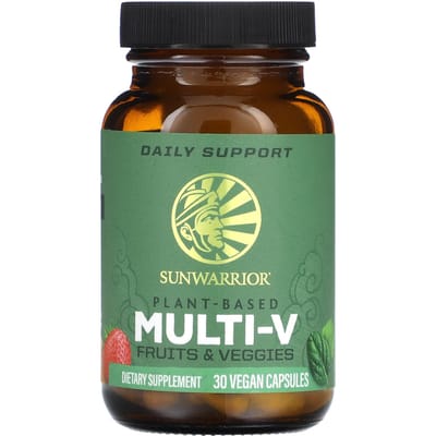 Sunwarrior, Multi-V végétal, 30 gélules végétales