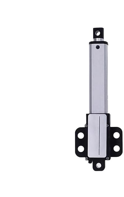 Elektrische Duwstang - Lineaire Actuator - Automatische Beweging - Compact Ontwerp - 100mm Slag - Zilver