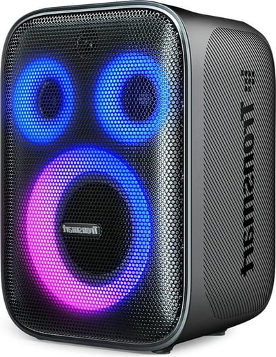 Halo 200 Karaoke Speaker - Bluetooth Speaker - 15000mAh Batterij - Karaokeset - 120W - 2 Microfoons - Zwart