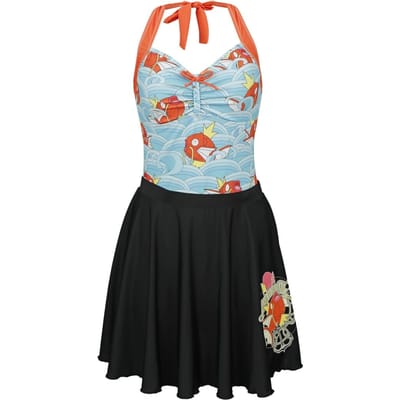 Pokémon - Gaming Zwempak - Magikarp - M tot XXL - voor Vrouwen - meerkleurig