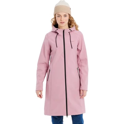 Protest PRTEris – Softshell jas Dames – Regenjas – Capuchon – Zwart