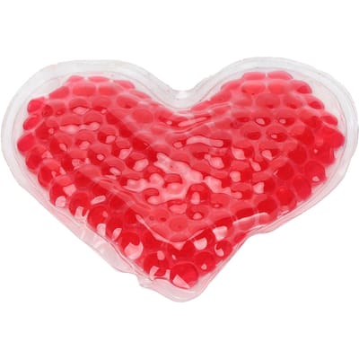 Hartvormig Warm Koud Kompres IJspak Pijnverlichting Thuis Schoonheidssalon Gel Kralen Pak(M ) Medium 4.75L pink
