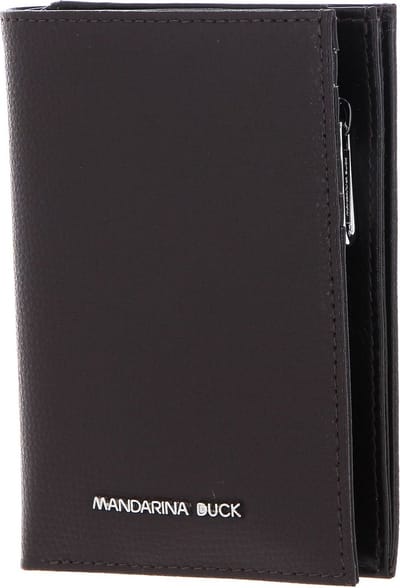 MANDARINA DUCK Leren Portemonnee Mellow Urban Wallet Mole Donkerbruin