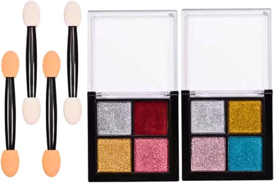 Guardian Beauty Chroom Nagelpoederset - 4 Kleuren - Ultrafijne Glanspigmenten - Spiegelnagelontwerpen