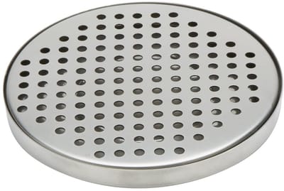 Ronde Roestvrijstalen Lekbak voor Onder Dispenser of Urne