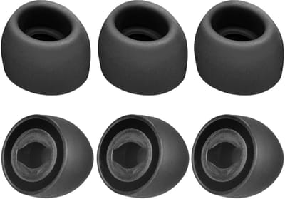 MTTProducts - Silicone Earbuds - Non-Slip Oordopjes - Comfortabel en Veilig - Zwart - Compatibel met Oplaadcase - Ideaal voor Samsung Galaxy Buds Pro -...