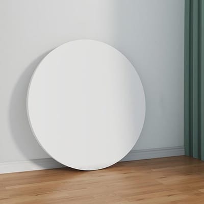 Rond Tafelblad - Houten Blad - Tafel Vervanging - Gezinsvriendelijk Ontwerp - 80 cm Diameter - Walnoot