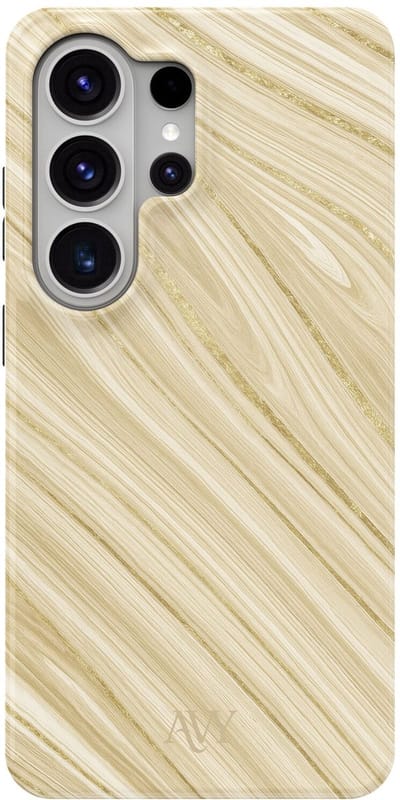 AVY Hoesje geschikt voor Samsung Galaxy S26 Ultra | Aurum Gold | Goud Marmer | Goud | Hard Shell Back Cover | Compatibel met MagSafe & Qi2