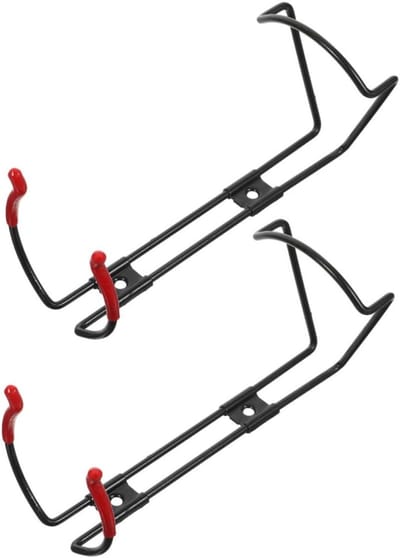Brandblusser Bevestiging - Muurhaak Hanger - Veilige Opslag - Stevig Staal Ontwerp - 21x10.5x8.5cm - Zwart