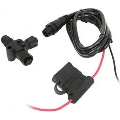 T-connector met nmea 2000 stroomkabel Humminbird