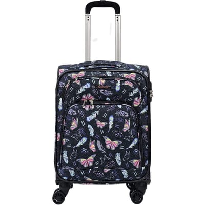 Lichtgewicht koffers, 8 wielbagage, vlinderreis, zachte tassen