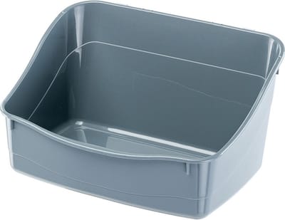Ferplast L305 Konijnentoilet - 37 x 27 x 18.5 cm - Grijs / Zwart