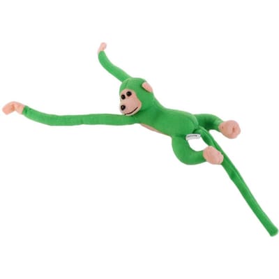 60CM Lange Arm Aap Pluche Speelgoed Anti-botsing Banaan Aap Gordijnband Aap Pop Knuffel Verjaardag Bruiloft Feest Decor groen