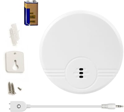 Lekalarm – 135 dB alarm – Lekdetector – Leksensor – Waterniveaudetector – Waterlekdetector – Dubbele modus voor wand- en vloermontage – Overloopsensor – Lekalarm – Smart Home – Overloop – Realtime monitoring – Lange standby-tijd – Wit