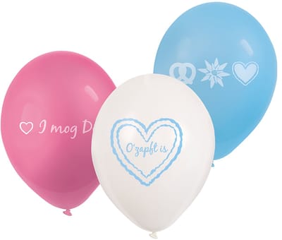 Amscan - 6 Oktoberfest, Latex Ballonnen 22,8cm