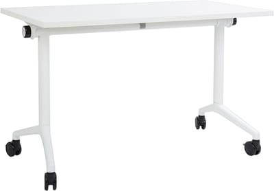 CAVI - Bureau verstelbaar - Wit - 120 x 60 cm - Metaal