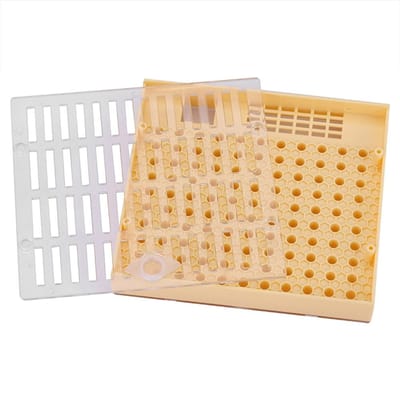 Koninginnenkweekcel Cupkit Doosje Koffer Voor Cupularve Systeem Bijenhouderij Gereedschap white
