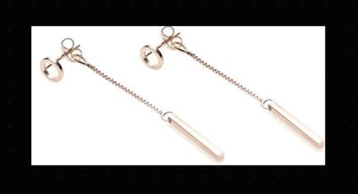 Karma Pull Through oorbel M1812 Open Circle
