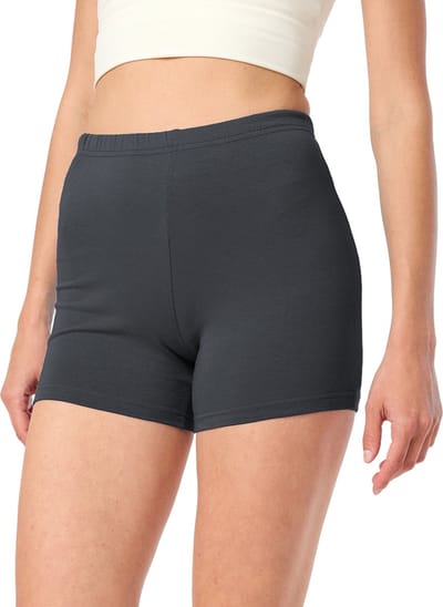 Merry Style MS-MS10-283-LE Dames Leggings - Sport - Vrijetijdsbroek - Kort - Viscose - Sporbroek - Yogabroek - Grafiet - XS