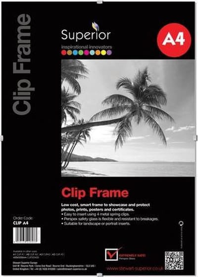 Seco clipframe - A4 - 21.0 x 29.7cm - fotolijst