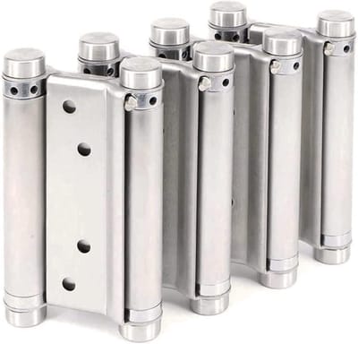 Dailygoods- Scharnieren 140 mm - Kleine Scharnieren - Paumelle Scharnieren - Scharnieren Keukenkastjes - Scharnierpen - Hoogwaardig Roestvrij Staal - Deurscharnieren