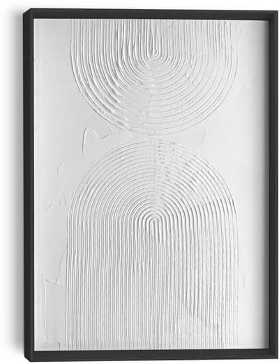 Schilderij Relief Art Reliëf bogen - 40 x 30 - Hout - REINDERS