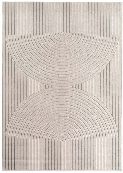 Buitenkleed scandinavisch - Naara Soli crème 80x150