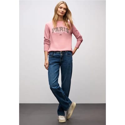 Langarmshirt mit Wording