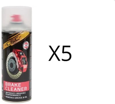 C&C remmenreiniger 400 ml X5