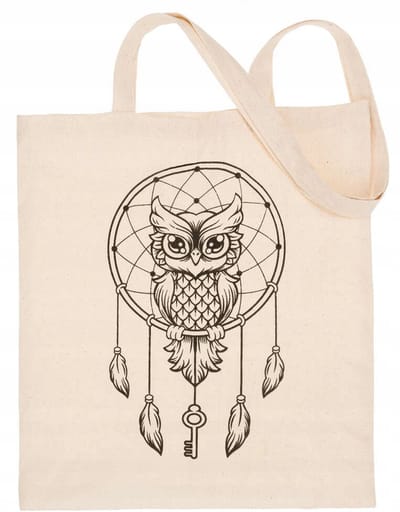 Merkloos - Shopper Bag van Katoen - Milieuvriendelijk - Lichtgewicht - Ruim