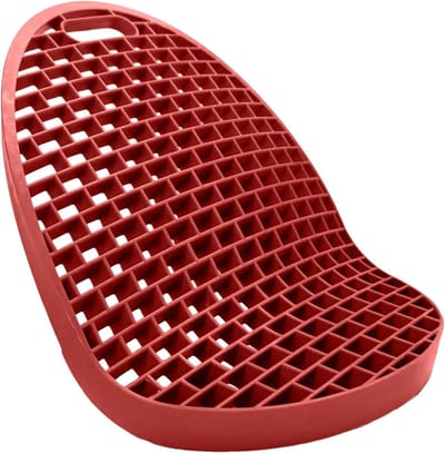 Autowas Emmer Inzet - Vuilval Inleg - Voertuig Reinigen - Krasvrije Was - 31.5L x 27B cm - Rood