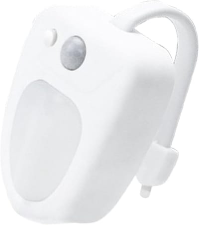 Toiletbril Licht - Nachtlampje WC - Badkamer Sfeer - 16 Kleuren - 7 x 6.5 cm - Meerkleurig