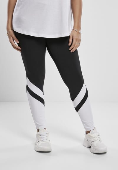 Dames legging Urban Classics arrow high waist (grandes tailles)