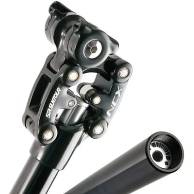Sr Suntour Sp25 Ncx Dropper Zadelpen Zilver 400 mm / 30.9 mm
