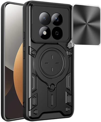 Hoesje geschikt voor Xiaomi Redmi Note 15 Pro 5G - Techsuit CamGuard Pro Back Cover - Zwart