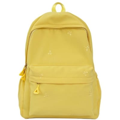 Sac à dos étudiant, Cartable frais et simple, Étudiante, Version coréenne, Sac à dos pour ordinateur simple et de grande capacité average size or