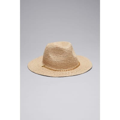 & Other Stories Diem Straw Hat Beige Größe: XS/S | Hüte Outlet | Damen | Braun