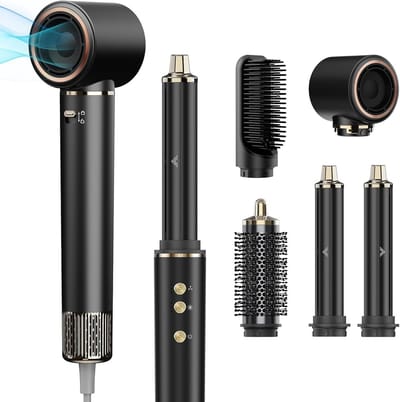 5-in-1 Professionele Haarstyler met Coanda Airflow en Krachtige Motor voor Thuisgebruik