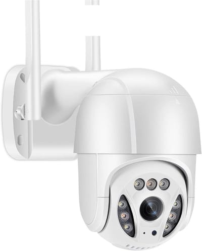 Beveiligingscamera Buiten - IP Camera PTZ - Huisbewaking - AI Menselijke Detectie - 5MP - Universeel