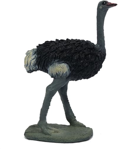 PIA Soft Toys - Speelfiguur Struisvogel - 12 cm