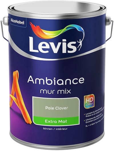Levis - Ambiance Mur Extra Mat Mix - Pale Clover - Mengverf - 5 L