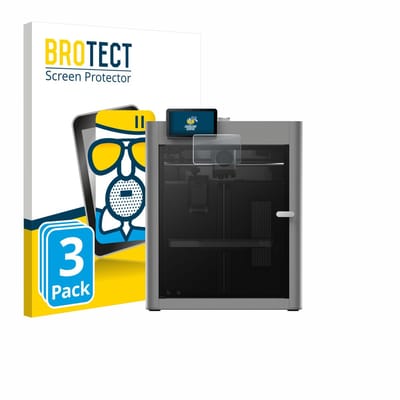 BROTECT - Screenprotector voor Bambu Lab P2S 3D Printer - Folie Beschermfolie Beschermglas matte 3 Stuks