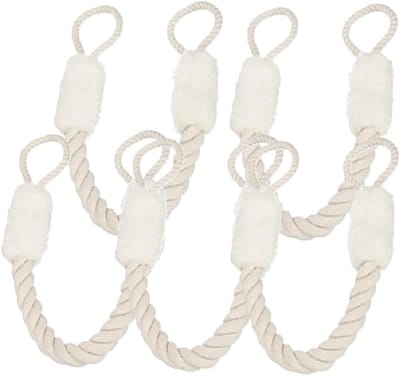 5x Deurstopper Touw Buffer voor Vingers en Huisdieren - Bescherming Tegen Dichtslaande Deuren