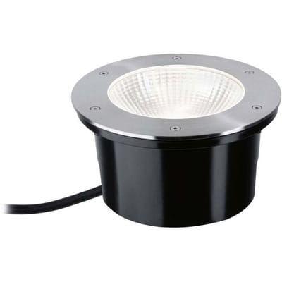 LED-grondinbouwlamp Durea IP67 rond 213 mm 3000K 12,5W 870lm 230V 60° Edelstaal Metaal