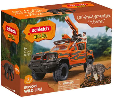 schleich WILD LIFE Avonturenvoertuig in de jungle 42720